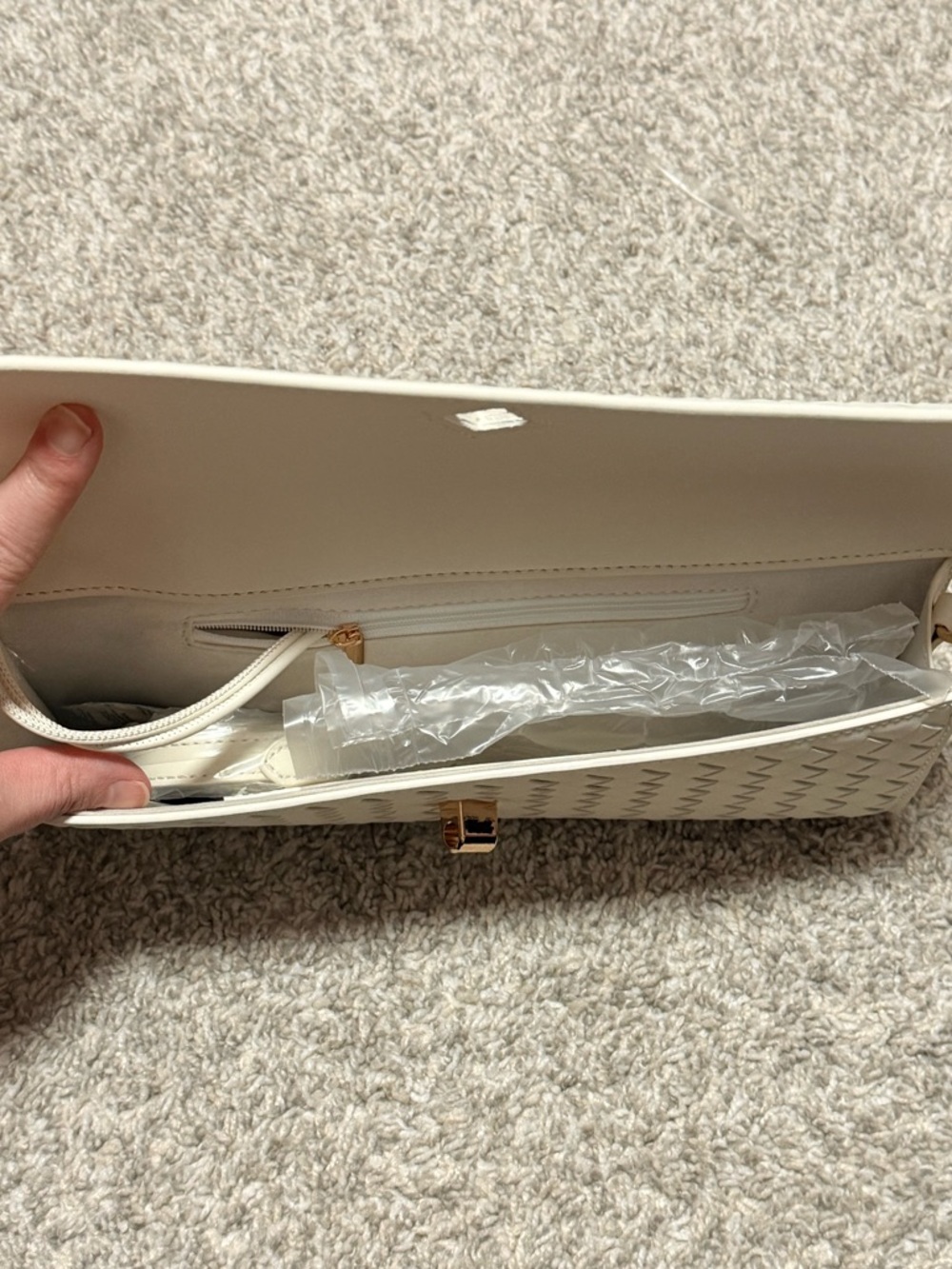 NWT Few Moda Theia Bag in Cream - Picture 15 of 16
